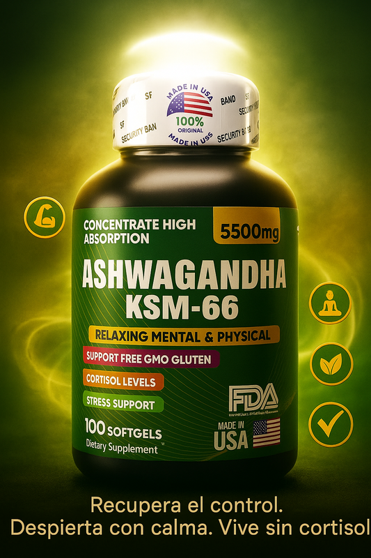 SUPEER COMBO, ASHWAGANDHA KSM-66, NAD+RESVERATROL, RESVERATROL 100% ORIGINAL 🇺🇸 ✨