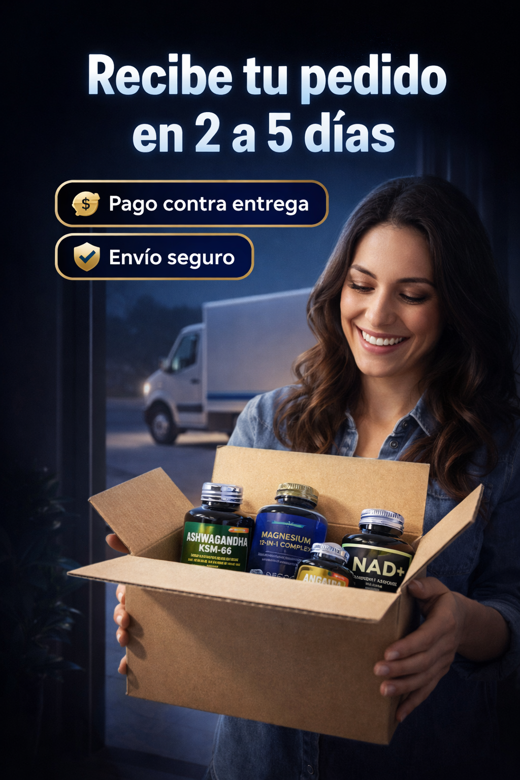 TRANSFORMA TU SALUD DESDE HOY , ASHWAGANDHA KSM-66, MAGNESIUM 12-EN-1 COMPLEX, NAD+RESVERATROL Y OMEGA 3 100% ORIGINAL 🇺🇸 ✨ 🎁+ OBSEQUIO SORPRESA