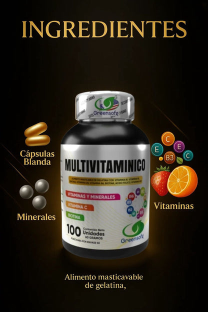 💥✨ “ combo poderoso 💊💪🔥”  🌿 Omega 3 + 4 en 1 Magnesio,cloruro,citrato y Potasio + Multivitaminas 🌈 💧  Recuperación total 🇺🇸 ✨