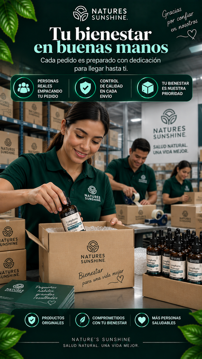 🌿 Lymphatic Drainage™ – Apoyo Linfático y Sensación de Ligereza