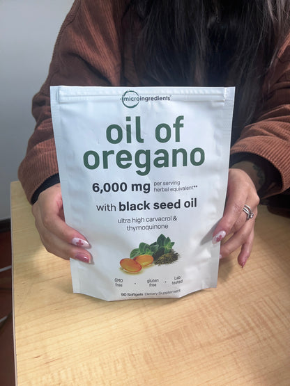 ⭐ “¡Defensas de Acero en 90 Cápsulas! 🛡️🌱 Aceite de Orégano + Semilla Negra: Adiós Virus, Hongos y Gripe 💥🔥”