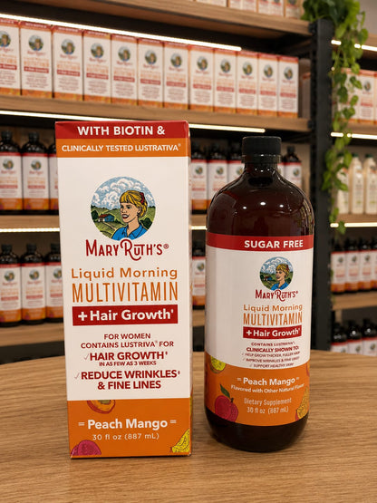 🇺🇸✨ Combo Premium MaryRuth's Hair Growth + Multi Collagen Peptides + Rainbow Nutrients Hair Growth | Tratamiento Completo para Cabello, Piel y Uñas | 100% Original Importado de Estados Unidos 🇺🇸💜